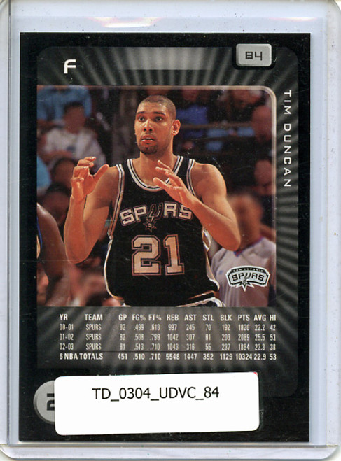 Tim Duncan 2003-04 Victory #84