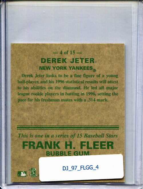 Derek Jeter 1997 Goudey Greats #4