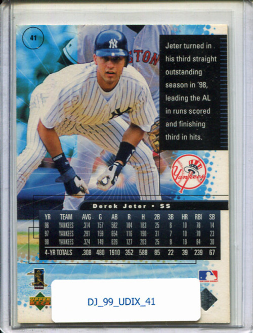 Derek Jeter 1999 Ionix #41