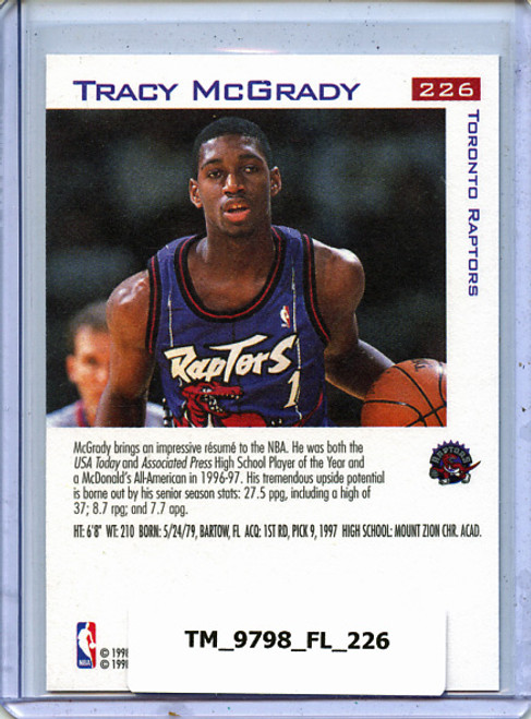 Tracy McGrady 1997-98 Fleer #226