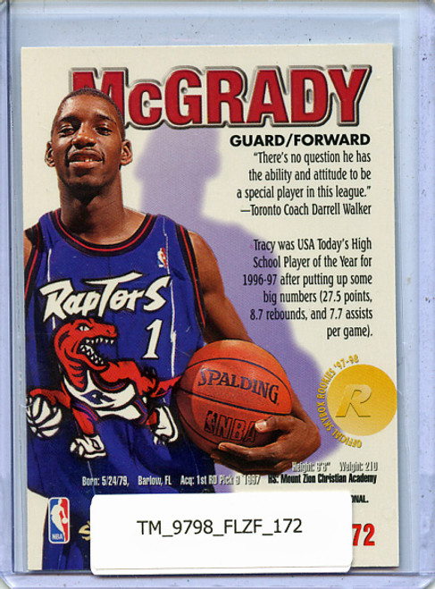 Tracy McGrady 1997-98  Skybox Z-Force #172