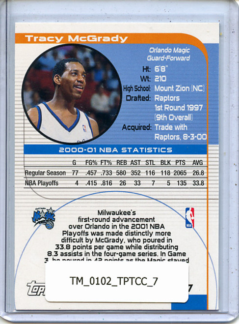 Tracy McGrady 2001-02 Topps TCC #7