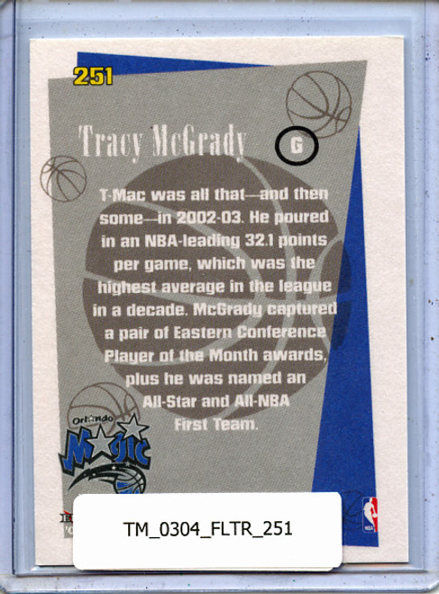 Tracy McGrady 2003-04 Tradition #251 Banner Season