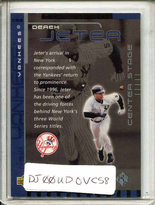 Derek Jeter 2000 Ovation, Center Stage #CS8 Silver