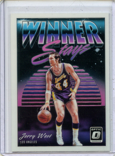 Jerry West 2018-19 Donruss Optic, Winner Stays #19