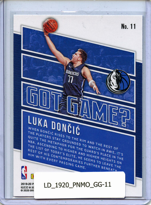 Luka Doncic 2019-20 Mosaic, Got Game? #11