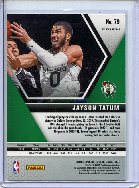 Jayson Tatum 2019-20 Mosaic #79 Pink Camo (2)