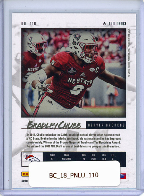 Bradley Chubb 2018 Luminance #110