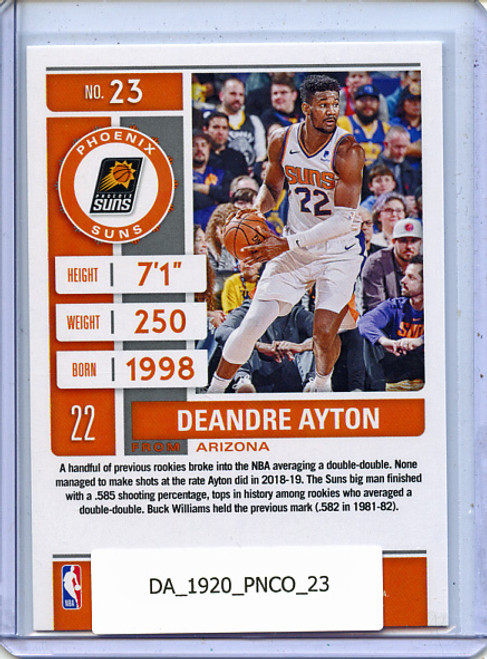 Deandre Ayton 2019-20 Contenders #23