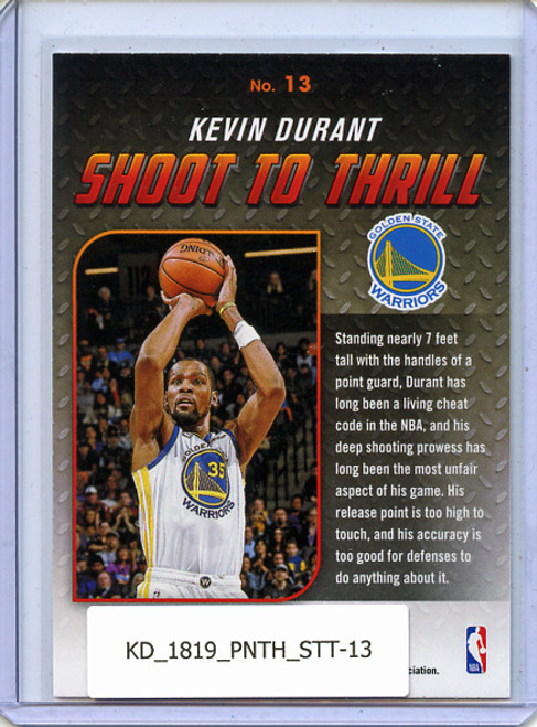 Kevin Durant 2018-19 Threads, Shoot to Thrill #13