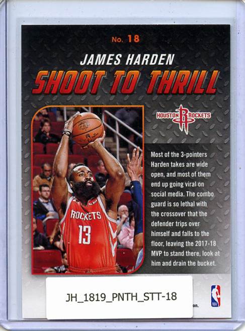 James Harden 2018-19 Threads, Shoot to Thrill #18
