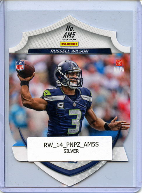 Russell Wilson 2014 Prizm, Air Marshals #AM5 Silver