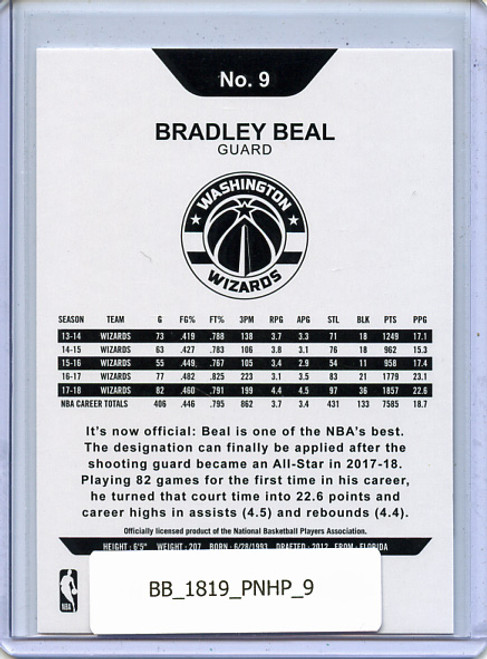 Bradley Beal 2018-19 Hoops #9