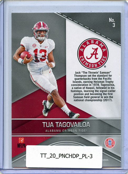 Tua Tagovailoa 2020 Chronicles Draft Picks, Playoff #3