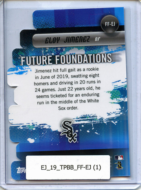 Eloy Jimenez 2019 Bowman's Best, Future Foundations #FF-EJ