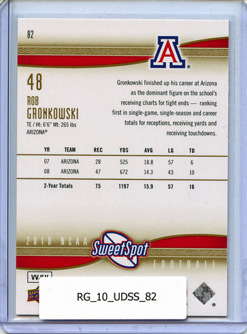 Rob Gronkowski 2010 Sweet Spot #82