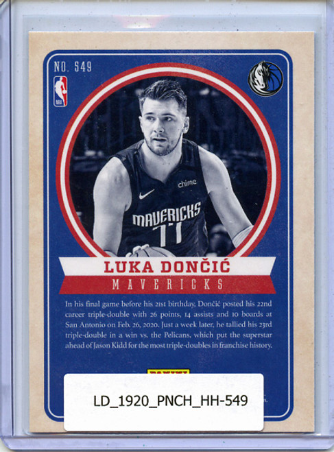 Luka Doncic 2019-20 Chronicles, Hometown Heroes Optic #549