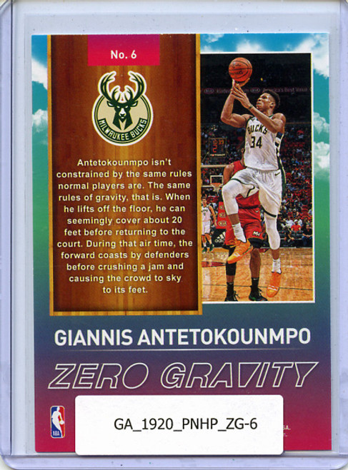 Giannis Antetokounmpo 2019-20 Hoops, Zero Gravity #6