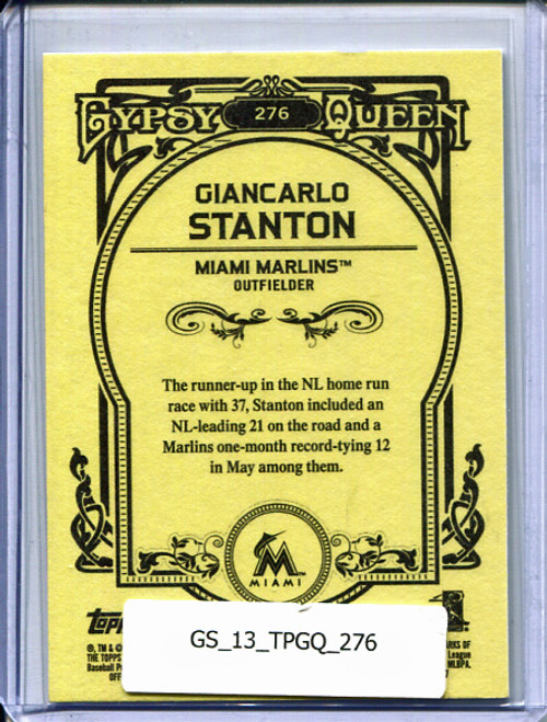 Giancarlo Stanton 2013 Gypsy Queen #276