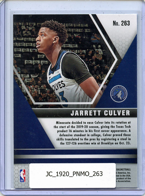 Jarrett Culver 2019-20 Mosaic #263 NBA Debut