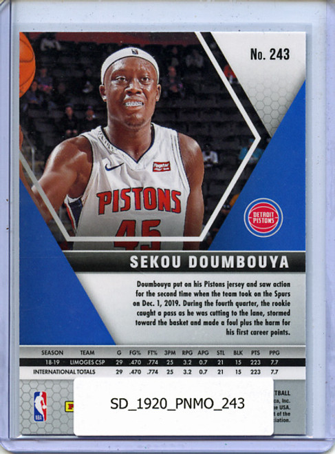 Sekou Doumbouya 2019-20 Mosaic #243