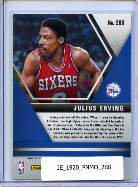 Julius Erving 2019-20 Mosaic #288 Hall of Fame