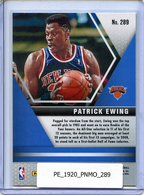 Patrick Ewing 2019-20 Mosaic #289 Hall of Fame
