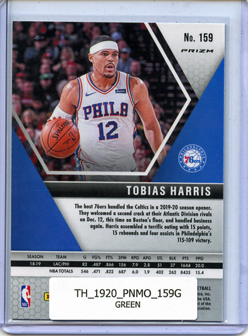 Tobias Harris 2019-20 Mosaic #159 Green