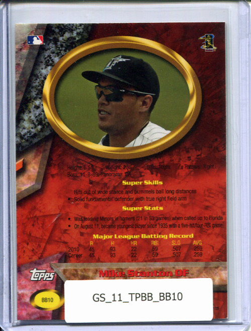 Mike (Giancarlo) Stanton 2011 Bowman's Best #BB-10