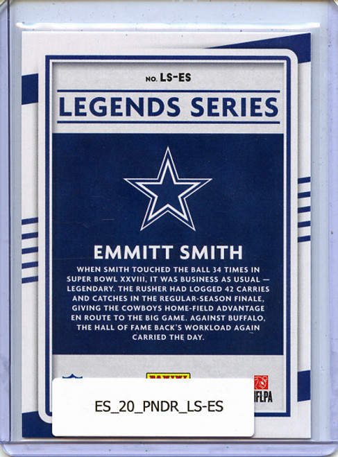 Emmitt Smith 2020 Donruss, Legends Series #LS-ES