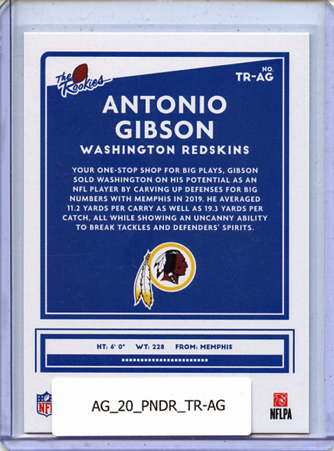 Antonio Gibson 2020 Donruss, The Rookies #TR-AG
