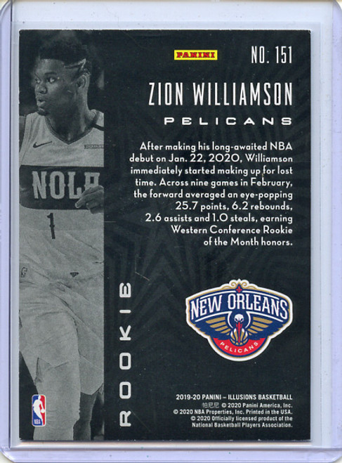 Zion Williamson 2019-20 Illusions #151 (3)