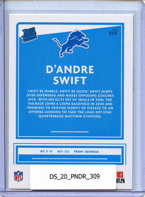 D'Andre Swift 2020 Donruss #309