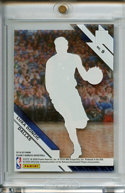 Luka Doncic 2019-20 Clearly Donruss #9 (2)