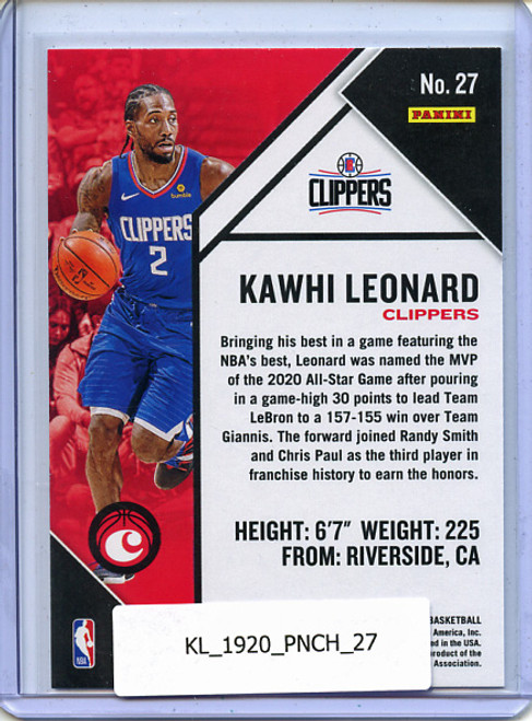 Kawhi Leonard 2019-20 Chronicles #27