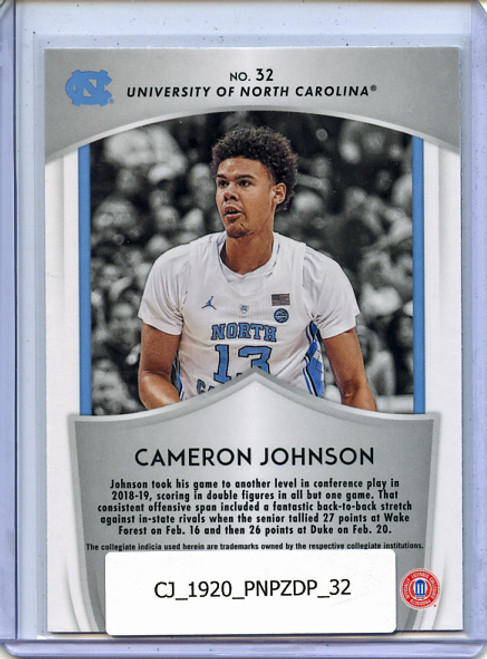 Cameron Johnson 2019-20 Prizm Draft Picks #32 Crusade