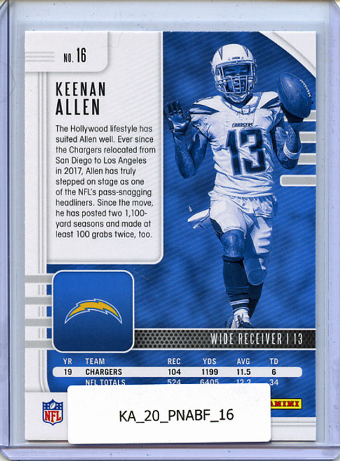 Keenan Allen 2020 Absolute #16