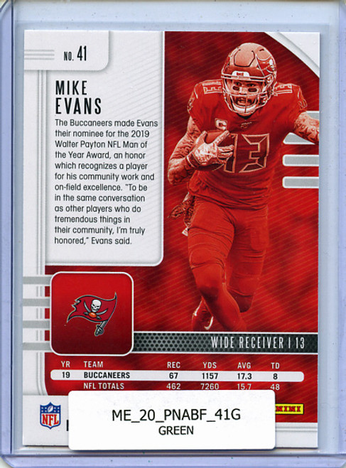 Mike Evans 2020 Absolute #41 Green