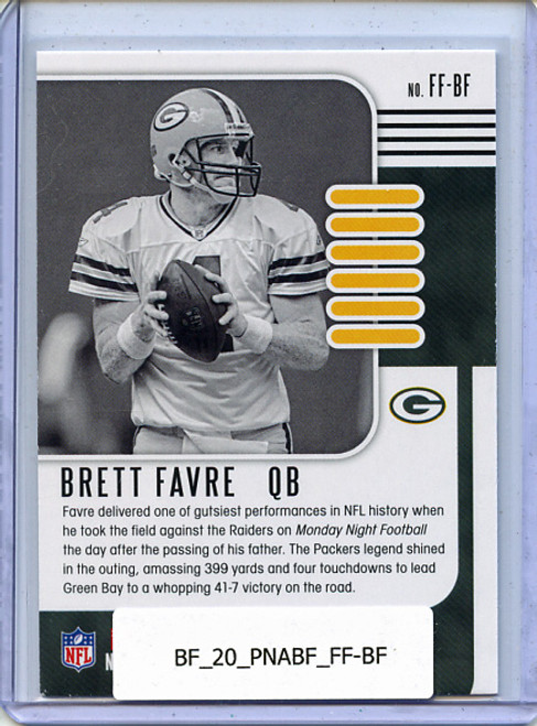 Brett Favre 2020 Absolute, Fantasy Flashback #FF-BF