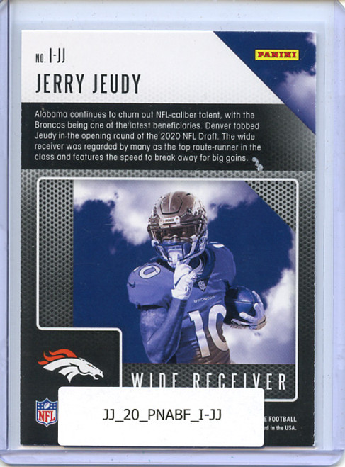 Jerry Jeudy 2020 Absolute, Introductions #I-JJ