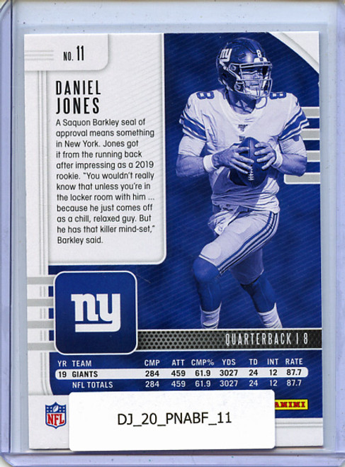 Daniel Jones 2020 Absolute #11