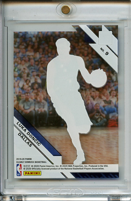Luka Doncic 2019-20 Clearly Donruss #9 (5)