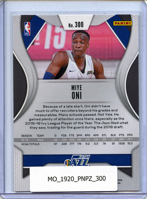 Miye Oni 2019-20 Prizm #300