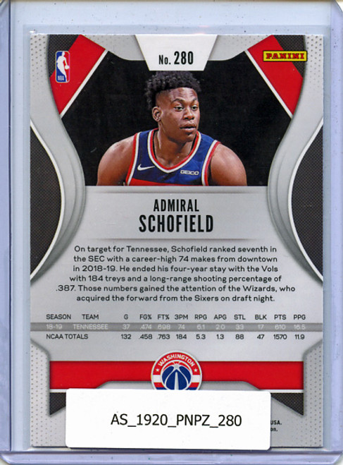 Admiral Schofield 2019-20 Prizm #280