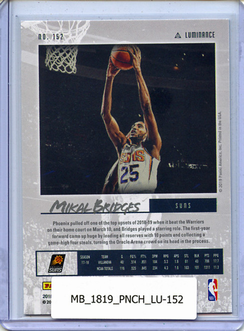 Mikal Bridges 2018-19 Chronicles, Luminance #152