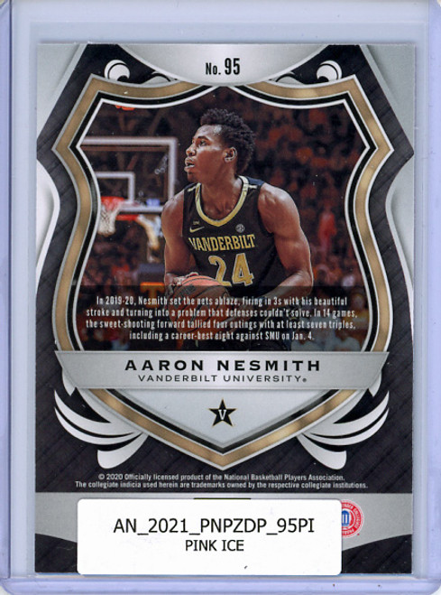 Aaron Nesmith 2020-21 Prizm Draft Picks #95 Crusade Pink Ice