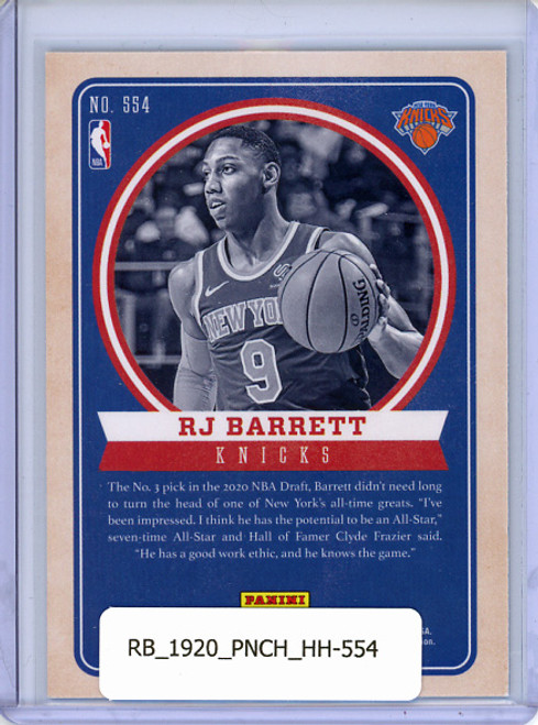 RJ Barrett 2019-20 Chronicles, Hometown Heroes Optic #554