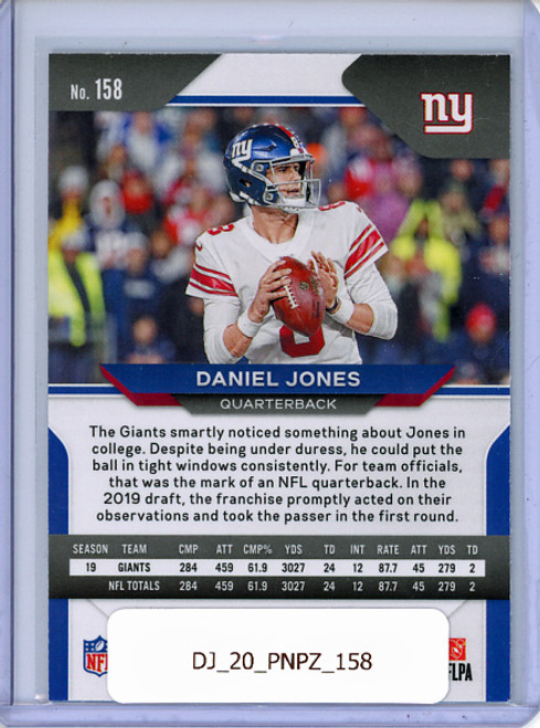 Daniel Jones 2020 Prizm #158