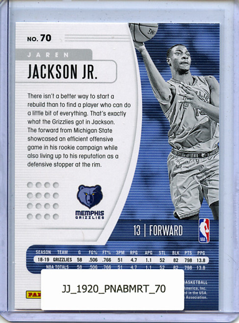 Jaren Jackson Jr. 2019-20 Absolute #70 Retail