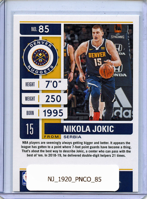 Nikola Jokic 2019-20 Contenders #85